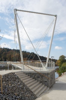 Lávka pro pěší přes řeku Otavu, Písek